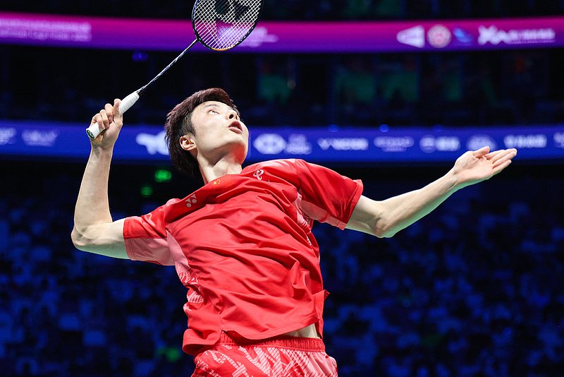 法国队轻取中国队，石宇奇点燃赛场